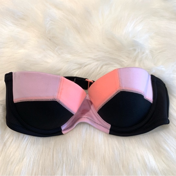 Victoria’s Secret’s Colorblock Bikini Swimwear Top Size Small /32 C - Picture 6 of 6